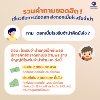 ดอกเบี้ยของโรงรับจำนำคิดอย่างไร