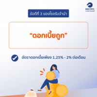 โรงรับจำนำเป็นแหล่งเงินกู้ในระบบ 