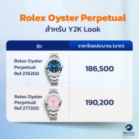 Rolex Oyster Perpetual สำหรับ Y2K Look 
